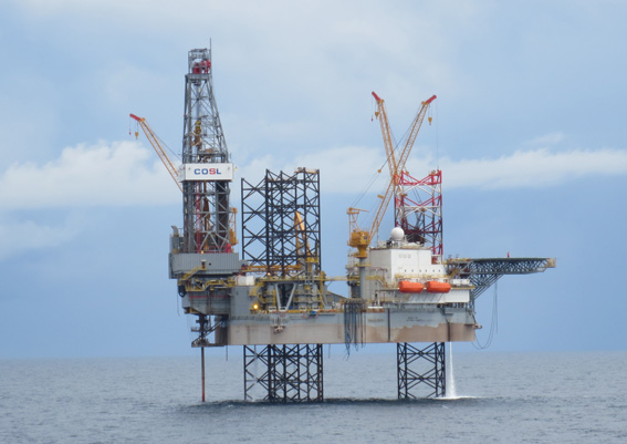 红杏网页石油平台电缆应用于国内多个自升式海上石油升降平台